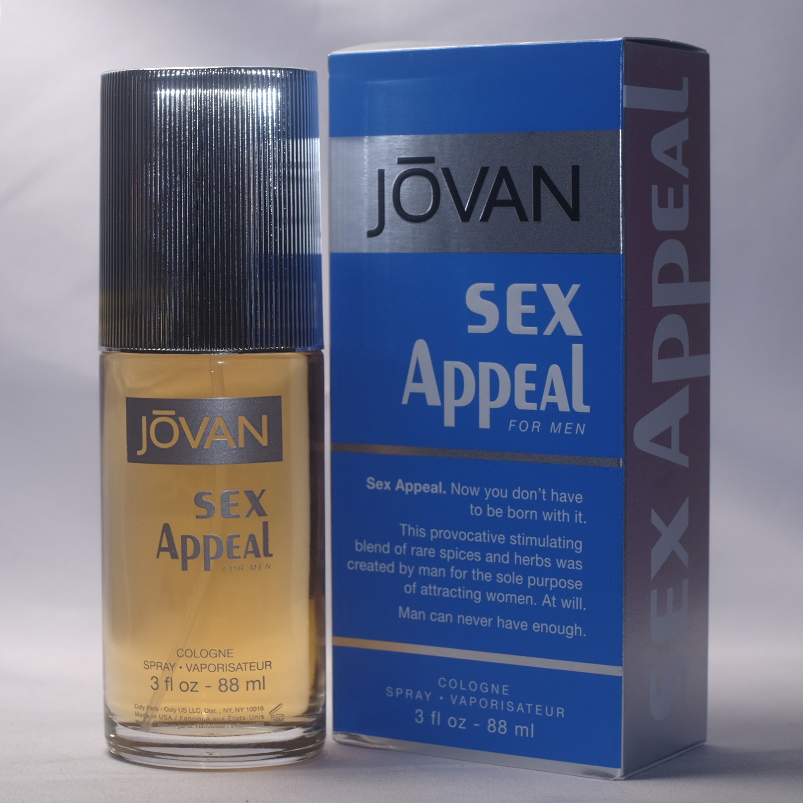 FRAGRANCES: Jovan Sex Appeal Cologne For Men (1975) | Lady Rattus Blog