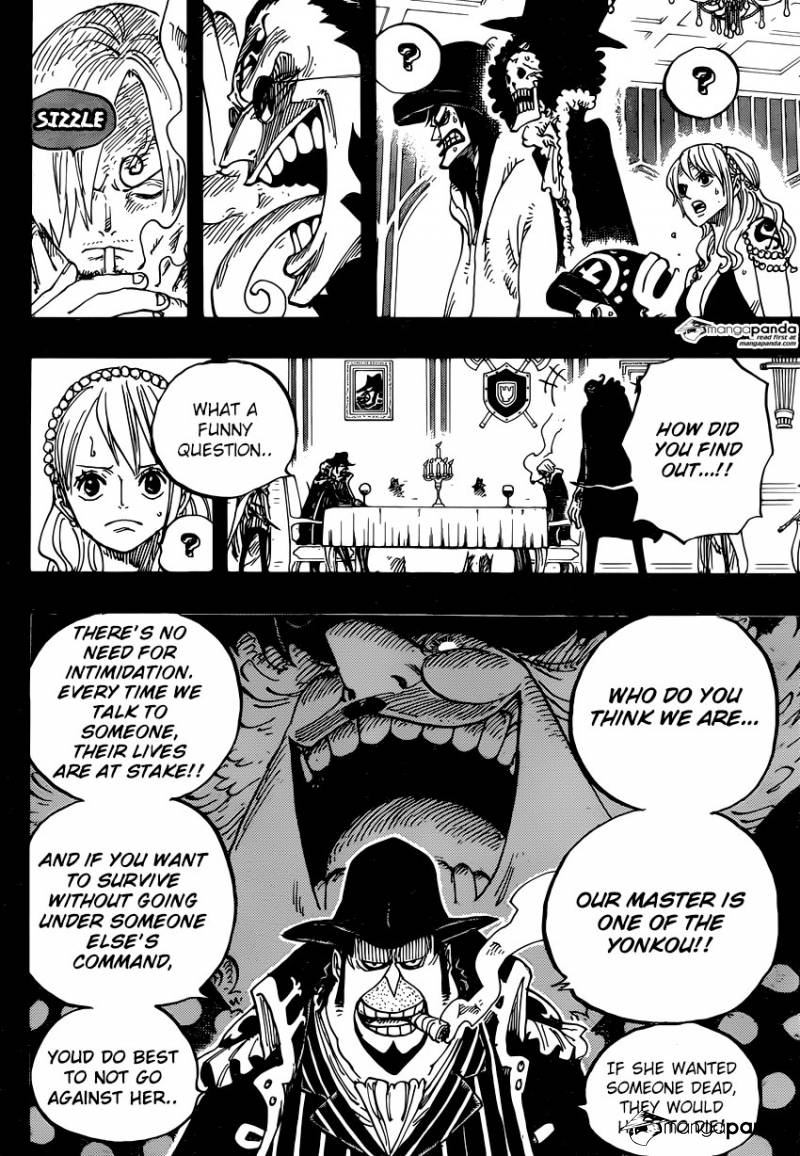 One Piece Ch.813: An Invitation to the Tea Party