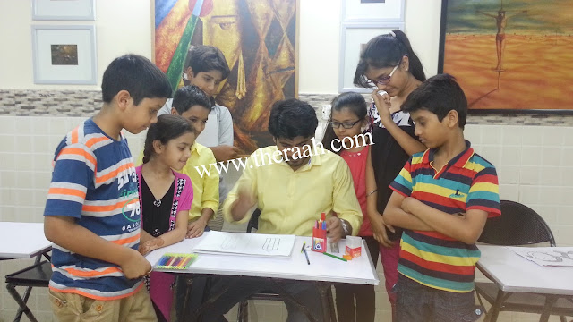 RAAH Organized  Fine Art Workshop 2015 Raah Organized Two Days Art Workshop 22/04/2015 to 23/04/2015 The Main Purpose Workshop to Encourage the Development of Fine Art and Activities Children's Art in its Various Forms