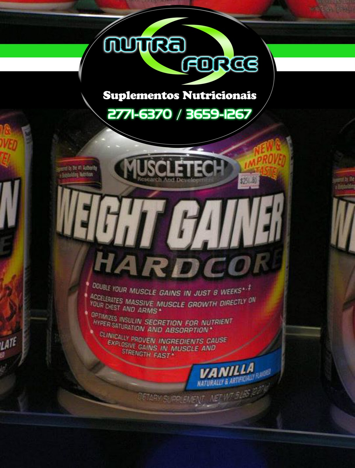 Nutra Force Suplementos Hipercalóricos