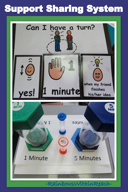 Photo of: Sharing Toys: timers to reinforce the concept of sharing 