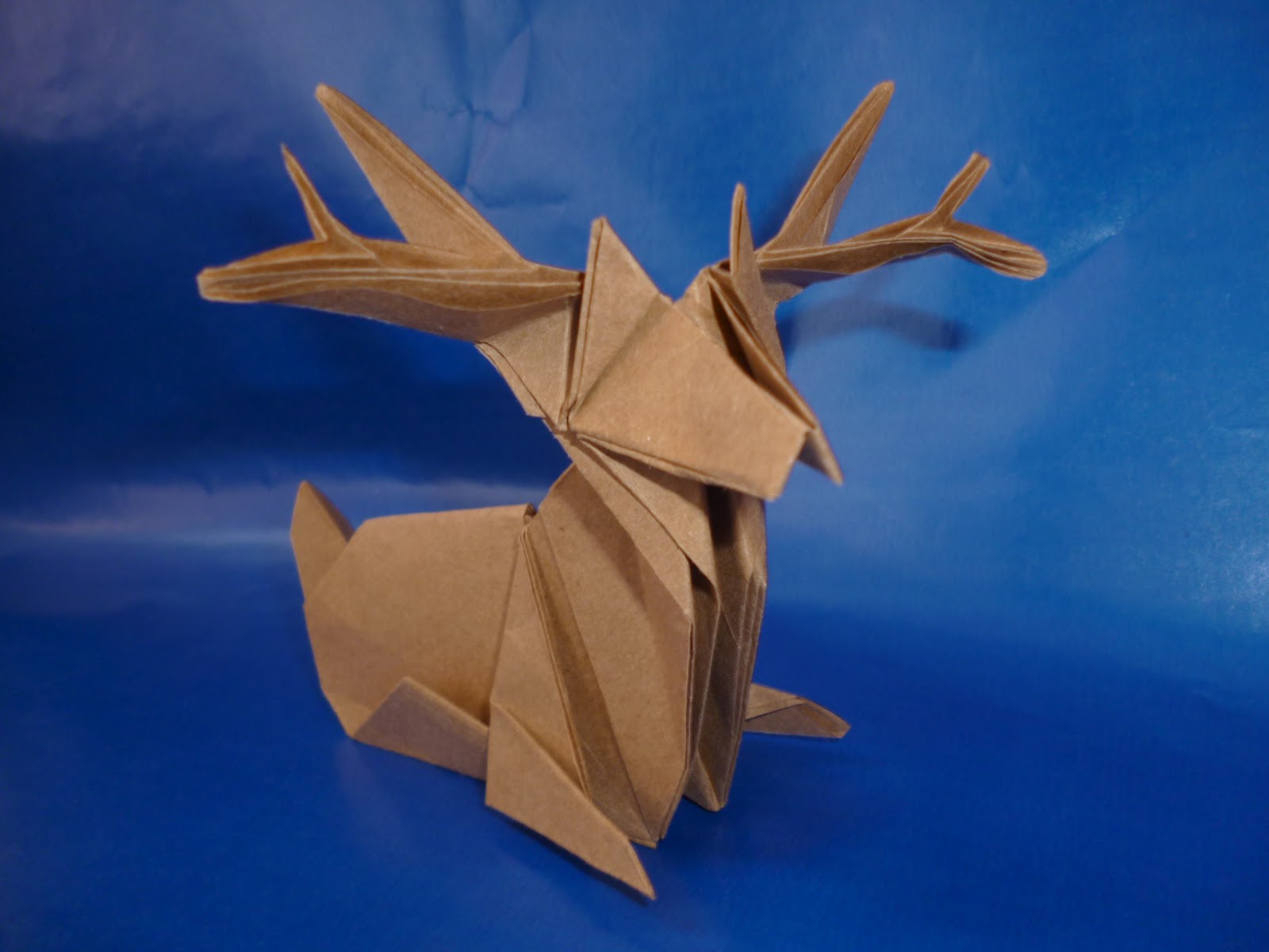 la magia de doblar papel cómo hacer un venado en origami...