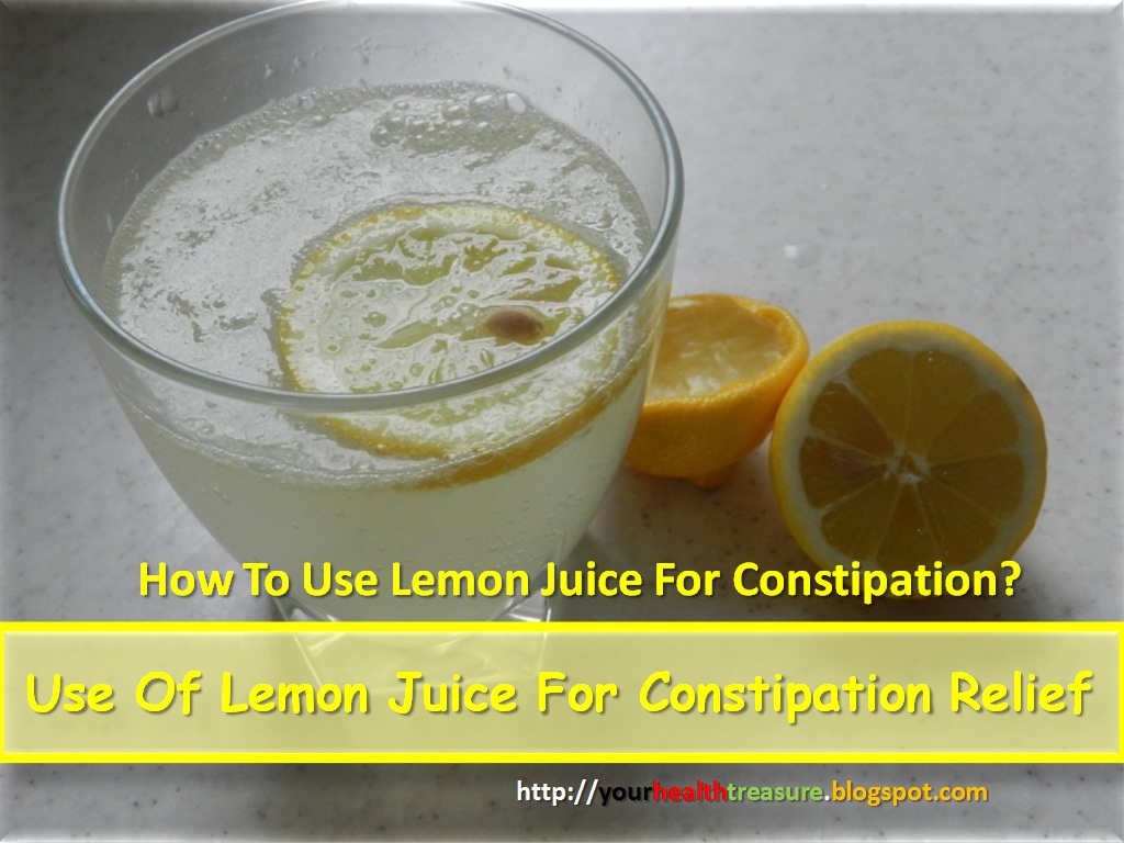 Salt Sugar And Lemon Water For Constipation Lemon Juice For Constipation - Constipation Relief