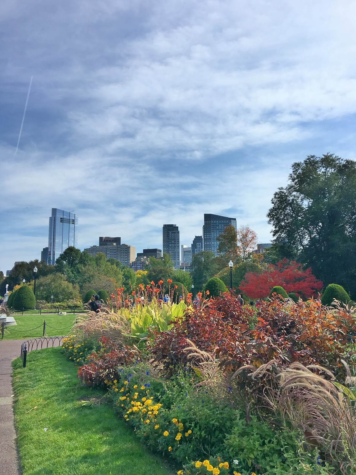 Public Garden in Boston