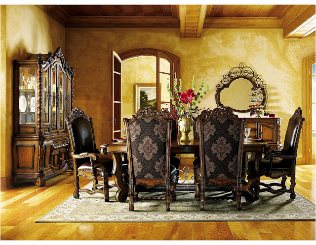 Key Interiors by Shinay: Tuscan Dining Room Design Ideas
