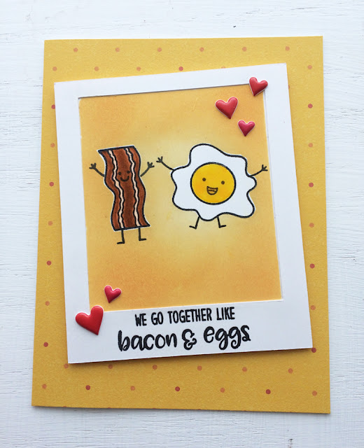 Sunny Studio Stamps: Breakfast Puns Customer Card Share by Ashley Hughes