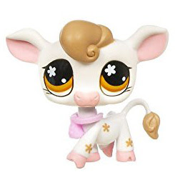 Littlest Pet Shop 3-pack Scenery Cow (#476) Pet