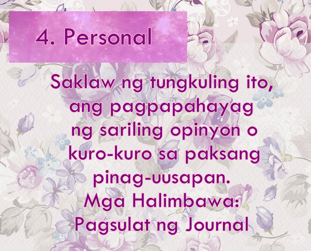 Gamit Ng Wika Sa Lipunan