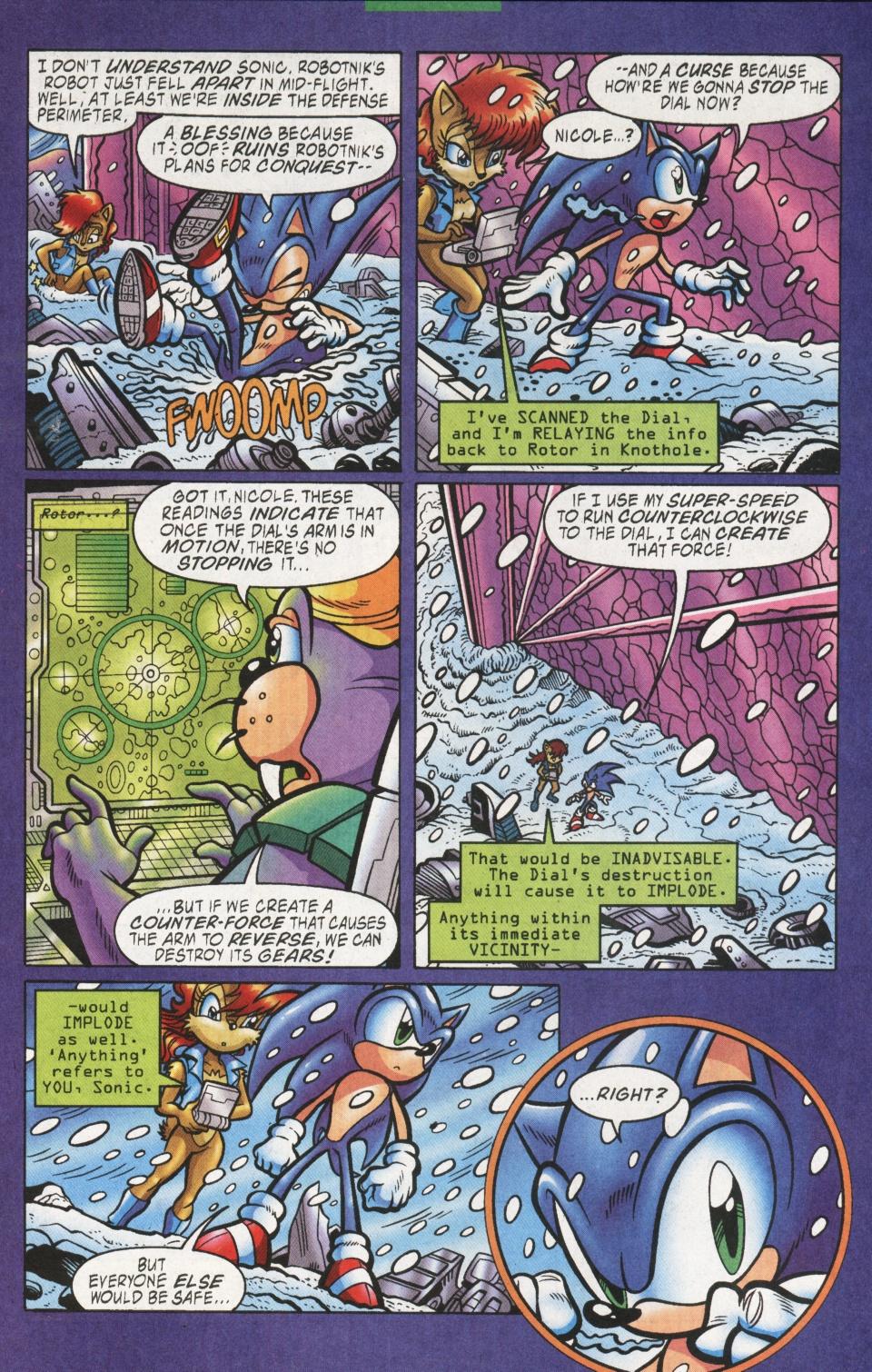 Read online Sonic The Hedgehog comic -  Issue #125 - 21