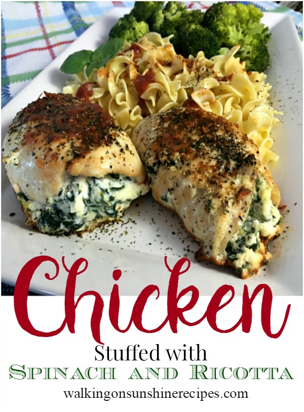 The Best Chicken Stuffed with Ricotta and Spinach Recipe Walking on