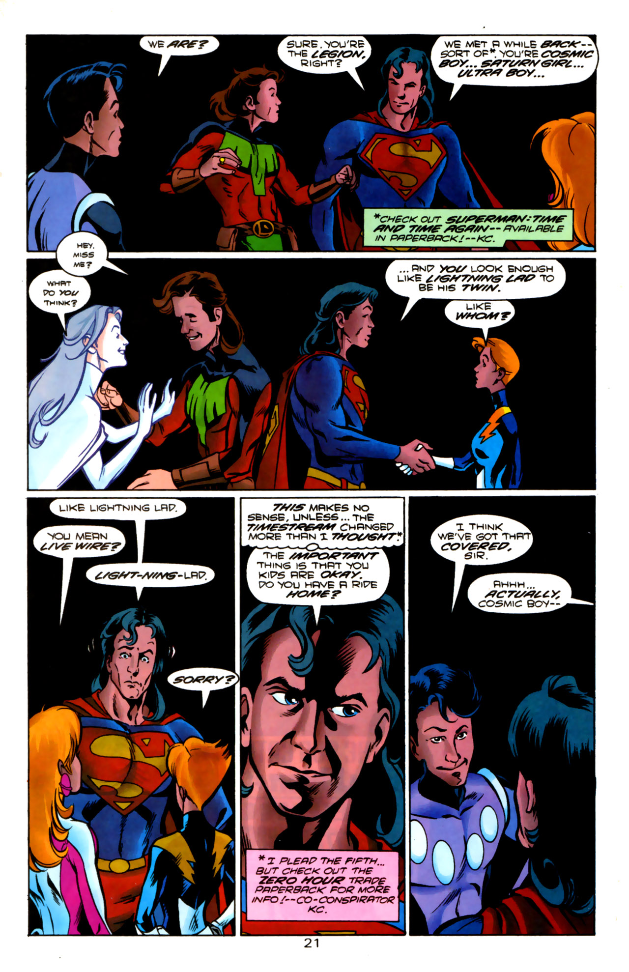 Legion of Super-Heroes (1989) 85 Page 20