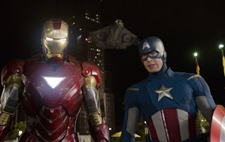 Os Vingadores - Homem de Ferro e Capitão América