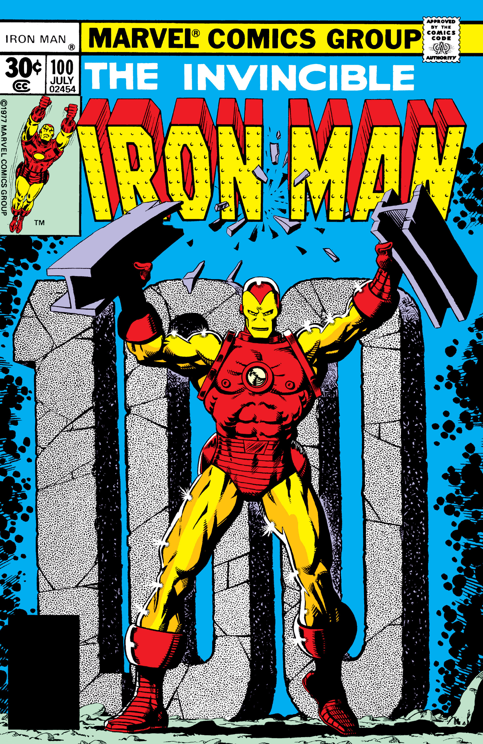 Read online Iron Man (1968) comic - Issue #100 - 1
