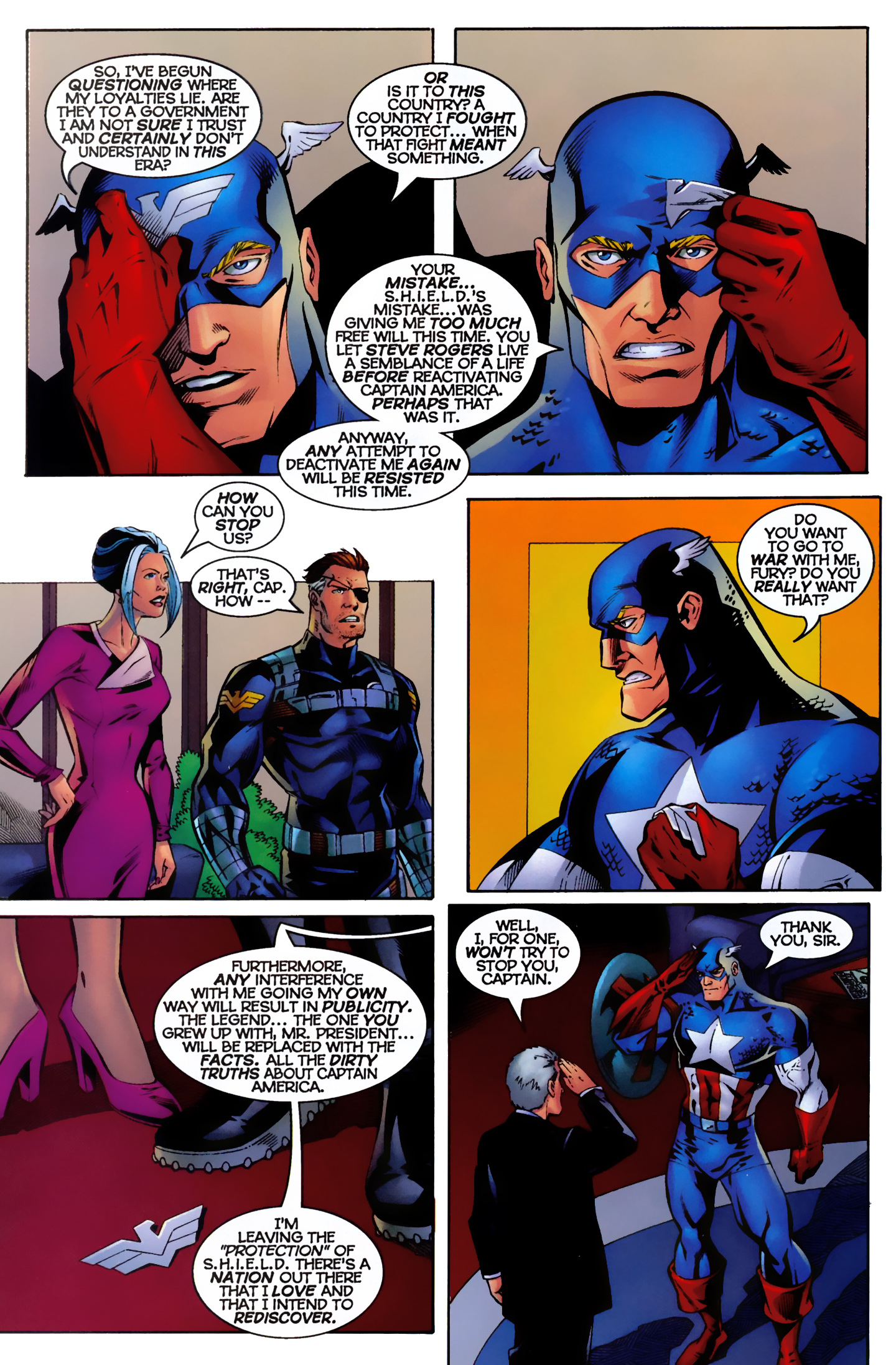 Read online Captain America (1996) comic -  Issue #7 - 17