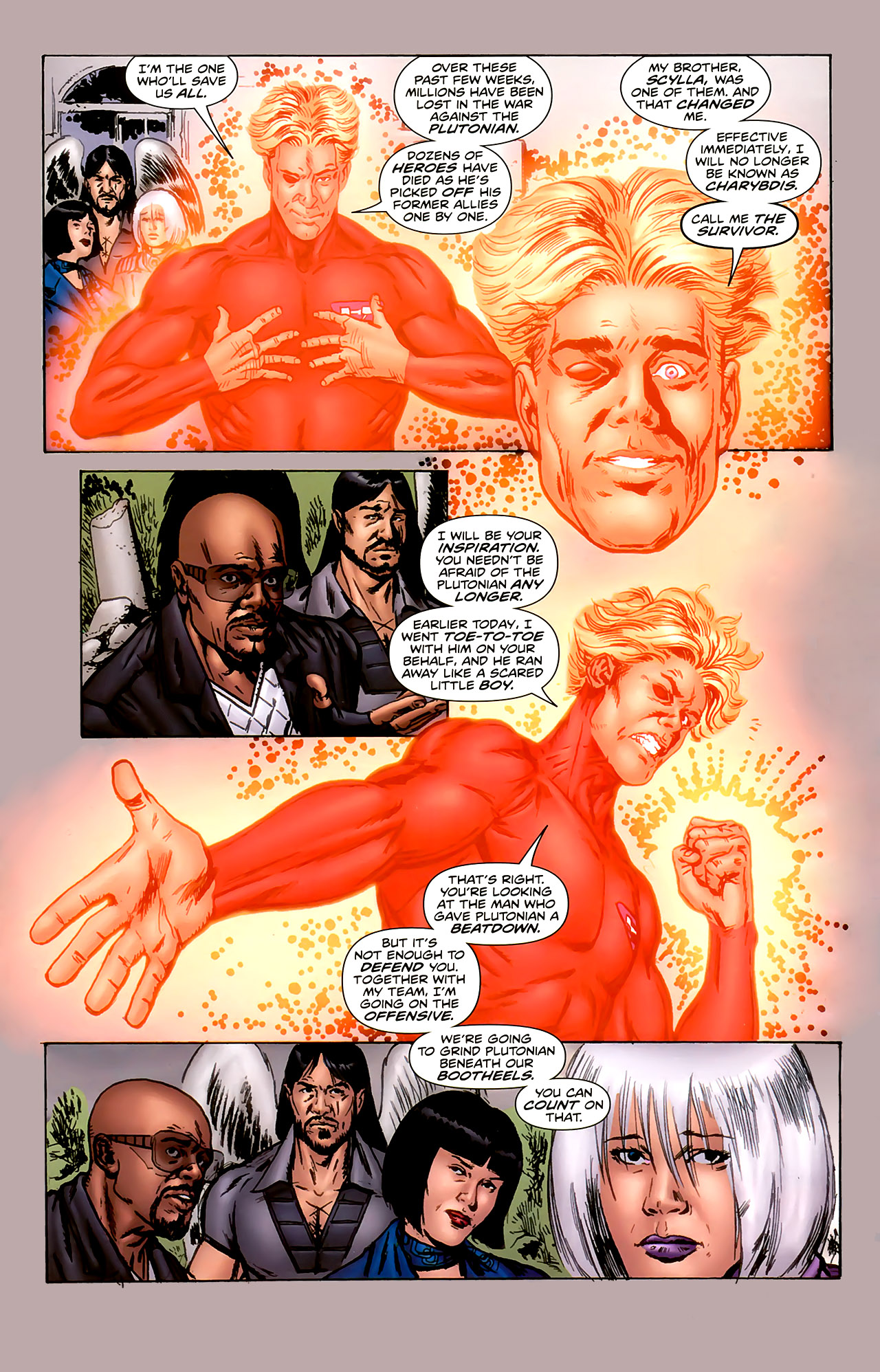 Read online Irredeemable comic -  Issue #9 - 24