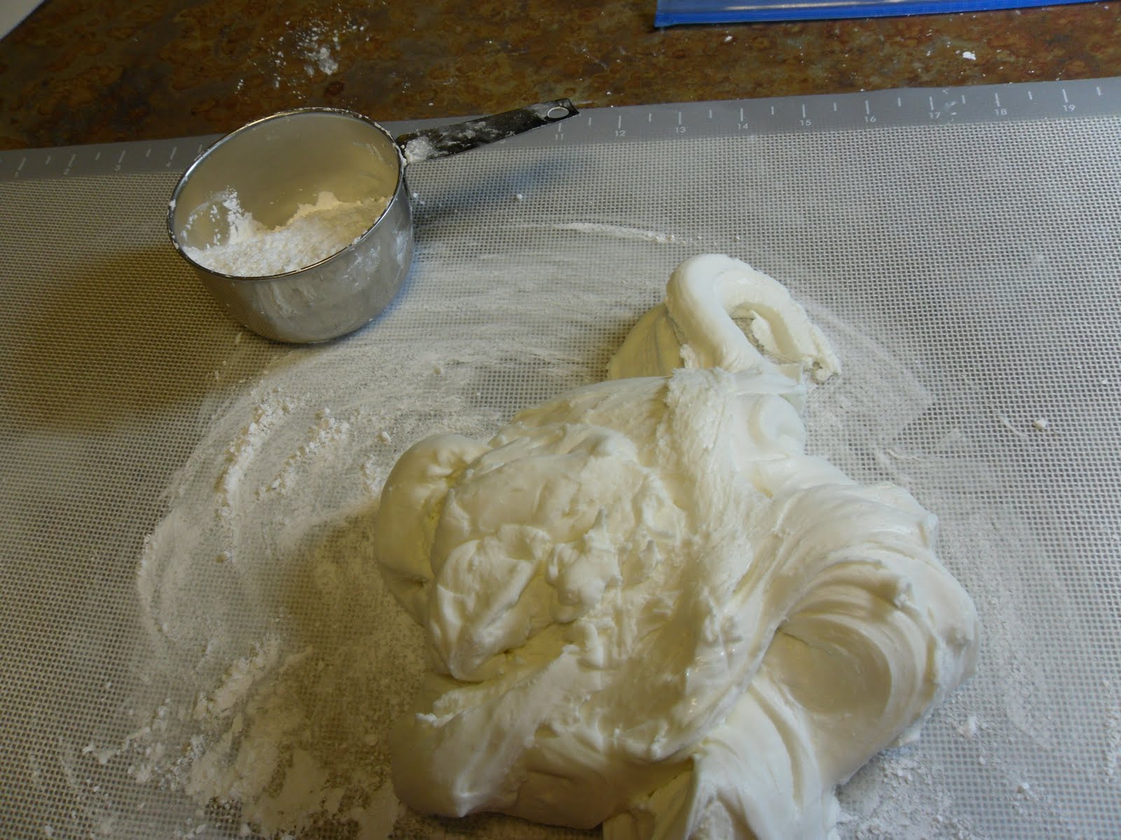 Cake Concepts by Cathy Using Kitchen Aid mixer to make marshmallow