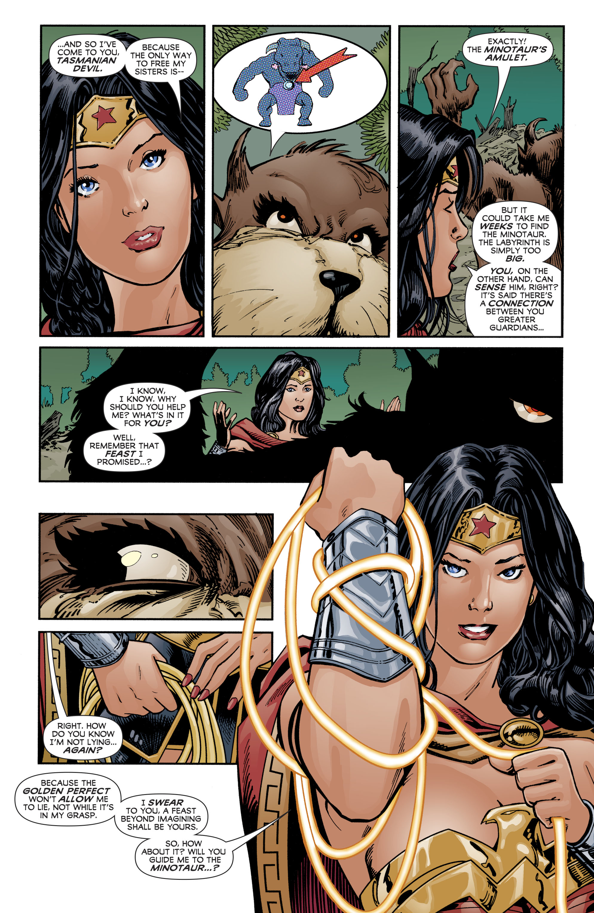 Read online Wonder Woman/Tasmanian Devil Special comic -  Issue # Full - 20