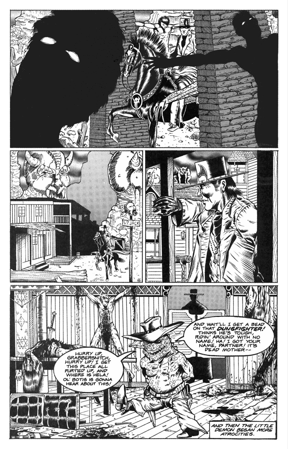 Read online Gunfighters in Hell comic -  Issue #1 - 32
