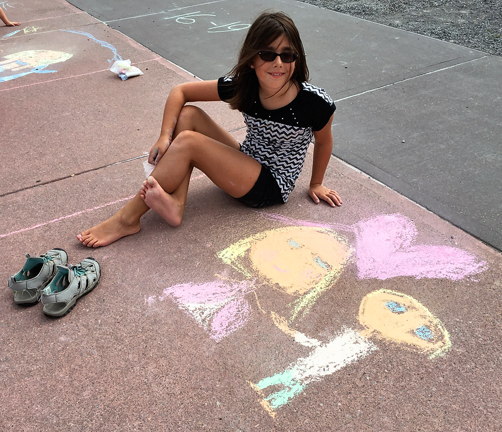 Are You The Cameraman? Photos of 5th annual Sidewalk Chalk Art