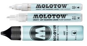 Reviewing the Molotow Masking Fluid Pen – Plus Tips and Tricks - Hawk Hill