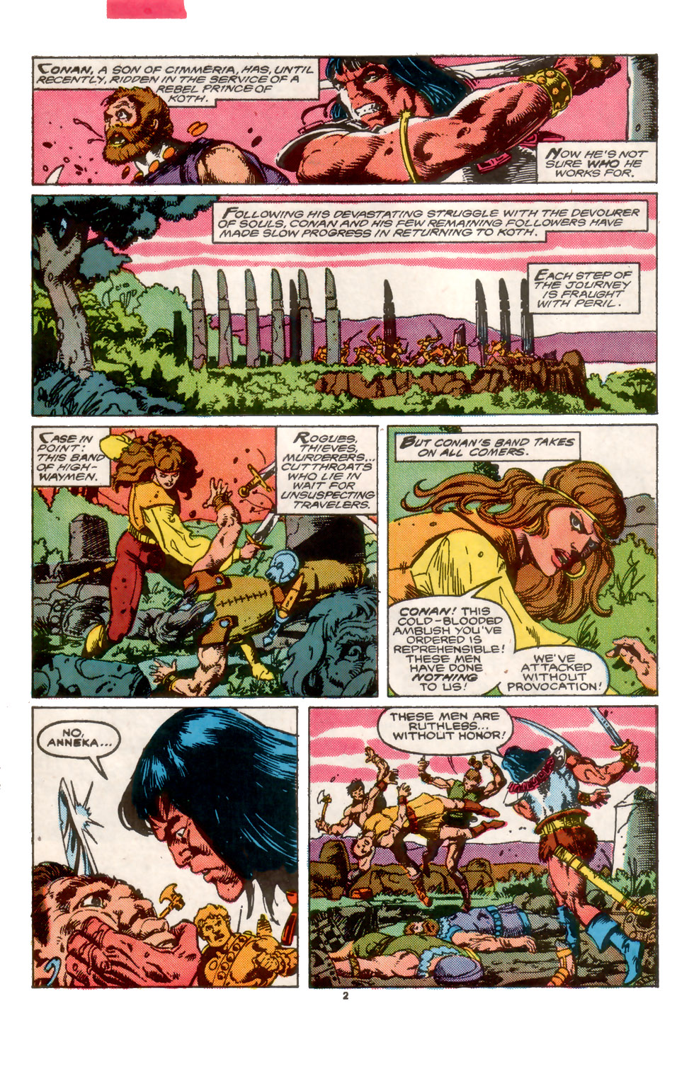 Read online Conan the Barbarian (1970) comic -  Issue #202 - 3
