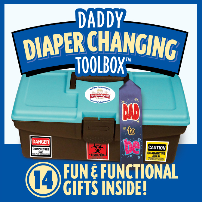 The Daddy Diaper Changing Toolbox Perfect Gift Father s Day Gift