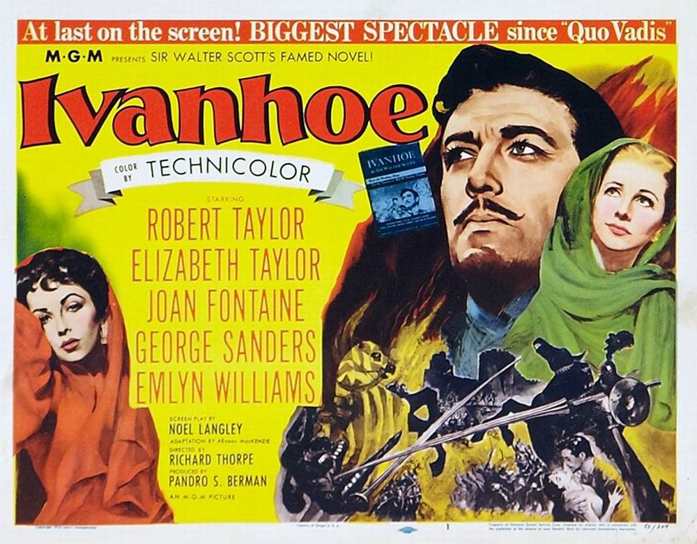 100 Years of Cinema Lobby Cards Ivanhoe (1952)