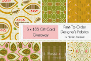 Giveaway: Modern Yardage Fabric Gift Cards