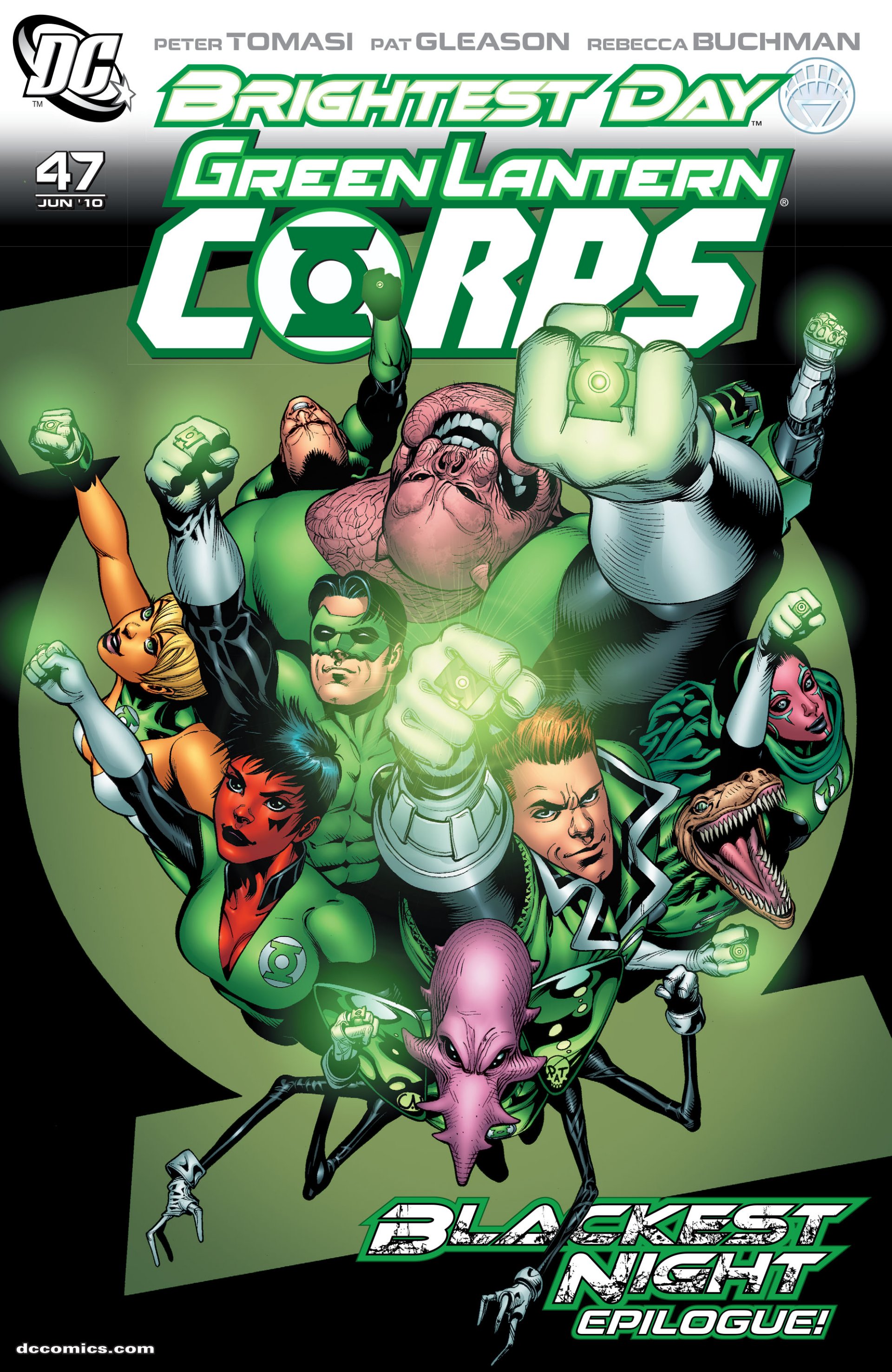 Read online Green Lantern Corps (2006) comic -  Issue #47 - 1
