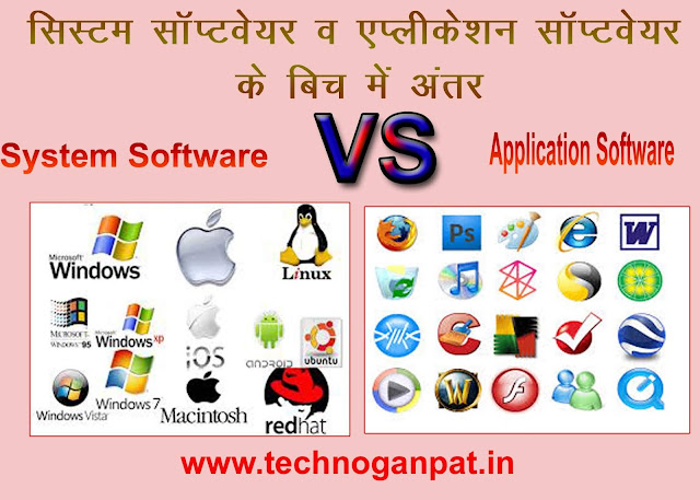 Difference between Systems Software and Application Software