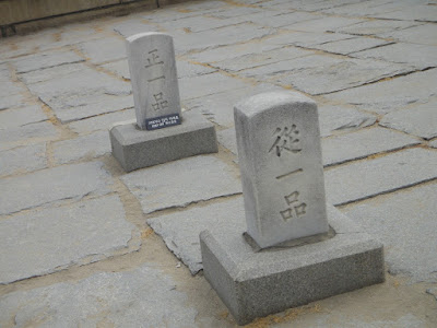 Stone Statue at Deoksugung Palace Seoul South Korea