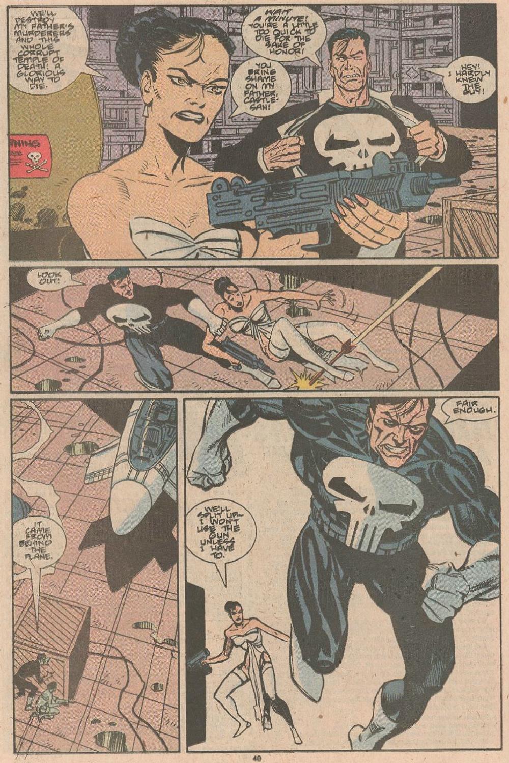 Read online The Punisher (1987) comic -  Issue #25 - Sunset in Kansas - 35