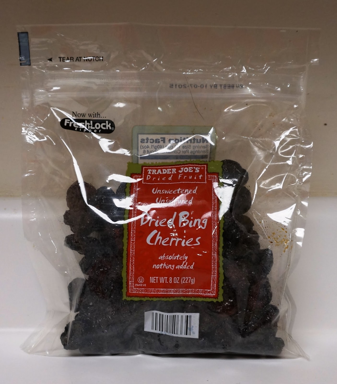 Exploring Trader Joe's Trader Joe's dried cherries