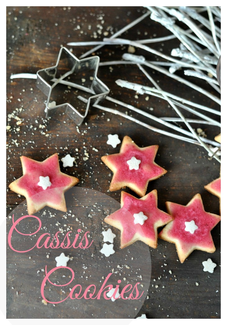 gluten free cassis cookies, a delicious little treat not just for christmas!