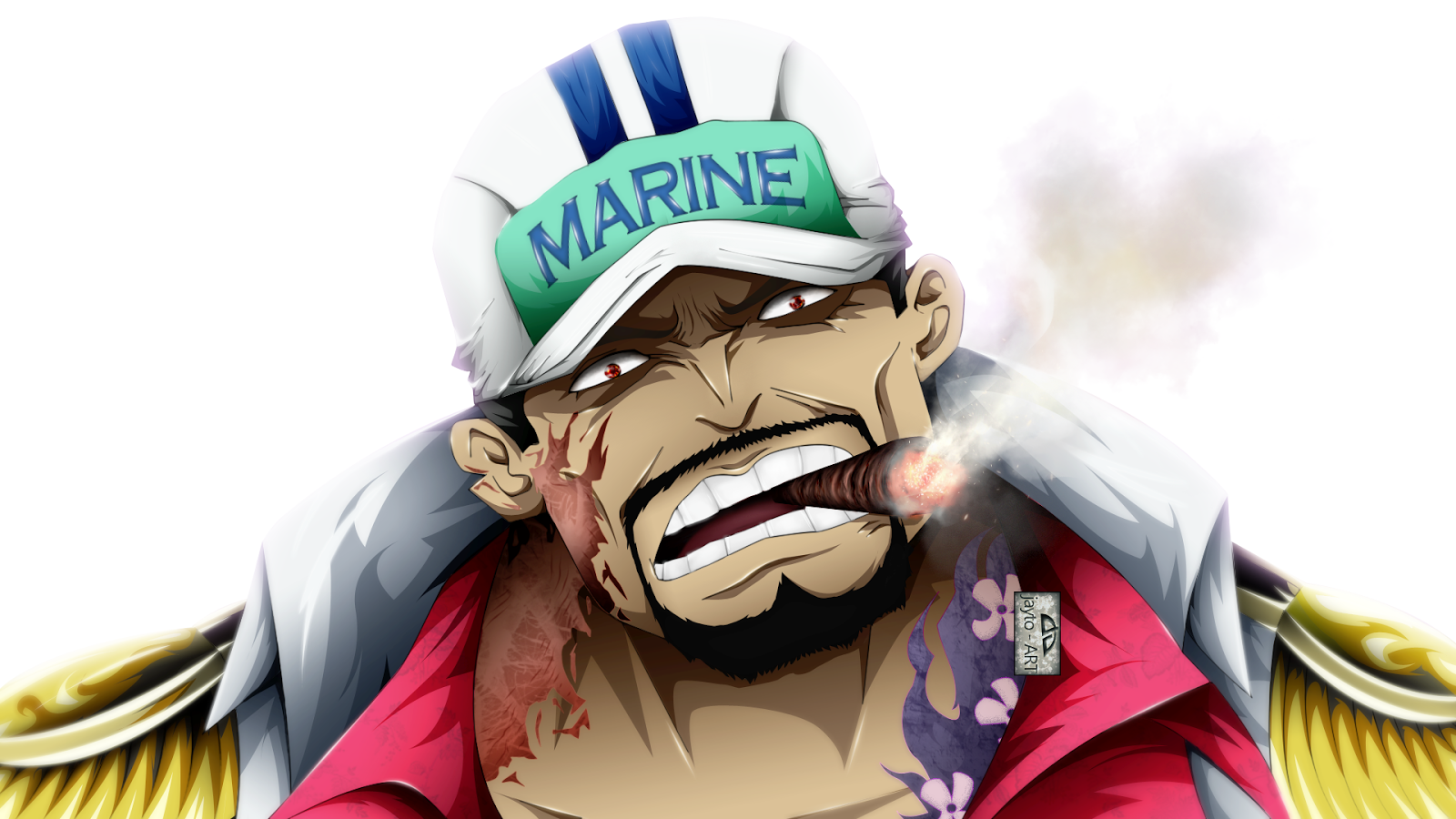 HOW STRONG IS FLEET ADMIRAL AKAINU? LEVEL OF A YONKOU OR BEYOND?