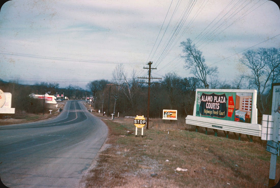 Billboards From Nashville, Tennessee in Late 1940s Vintage Everyday