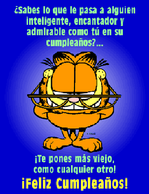 feliz cumpleaños garfield