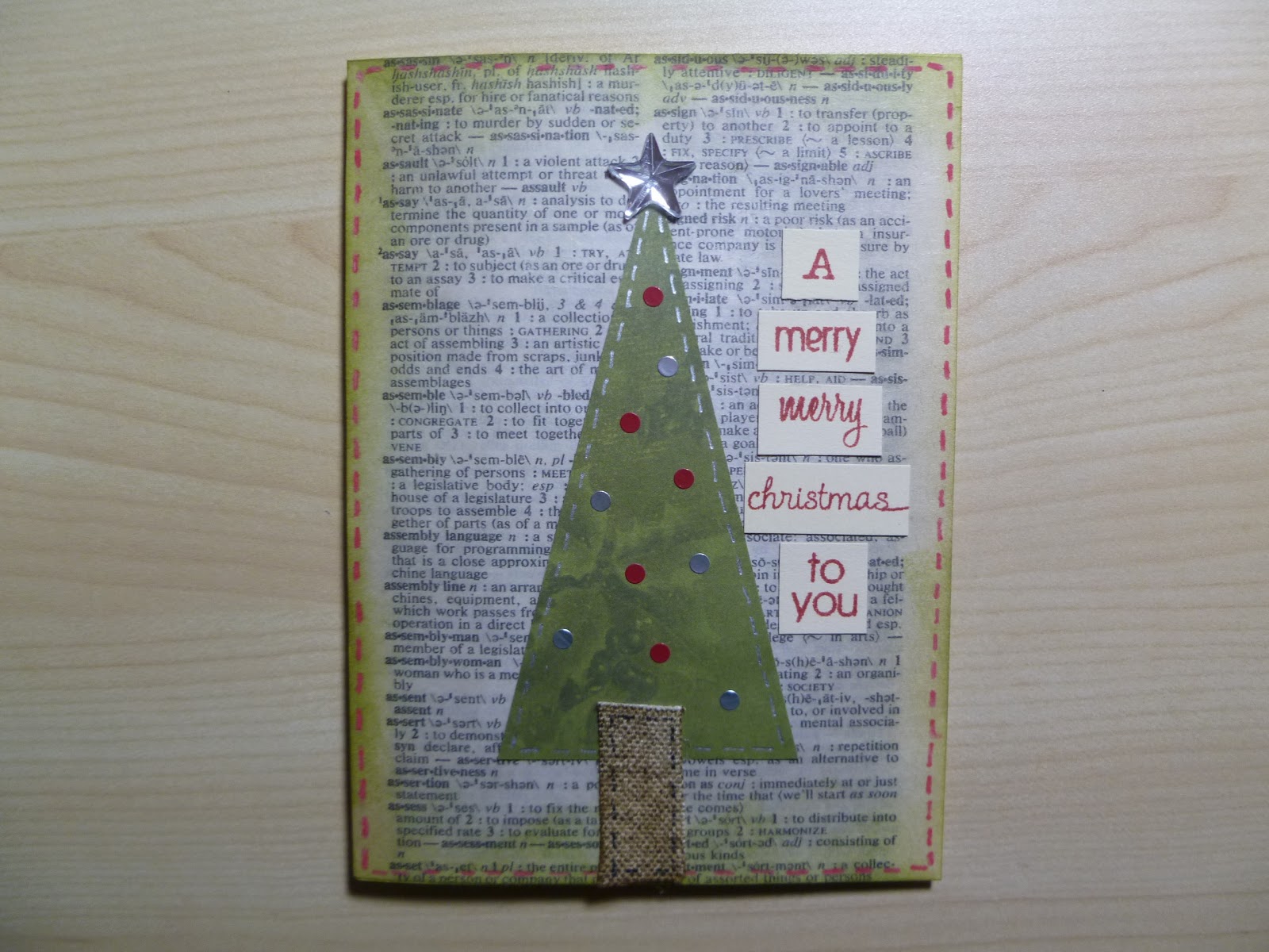 My Musings: Quick Christmas Card Inspiration