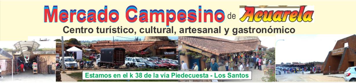 Mercado campesino de Acuarela