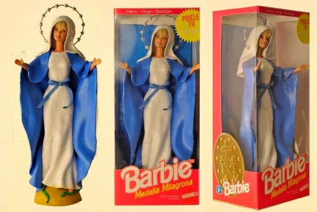 Funny Barbie Mary Mother of God Picture