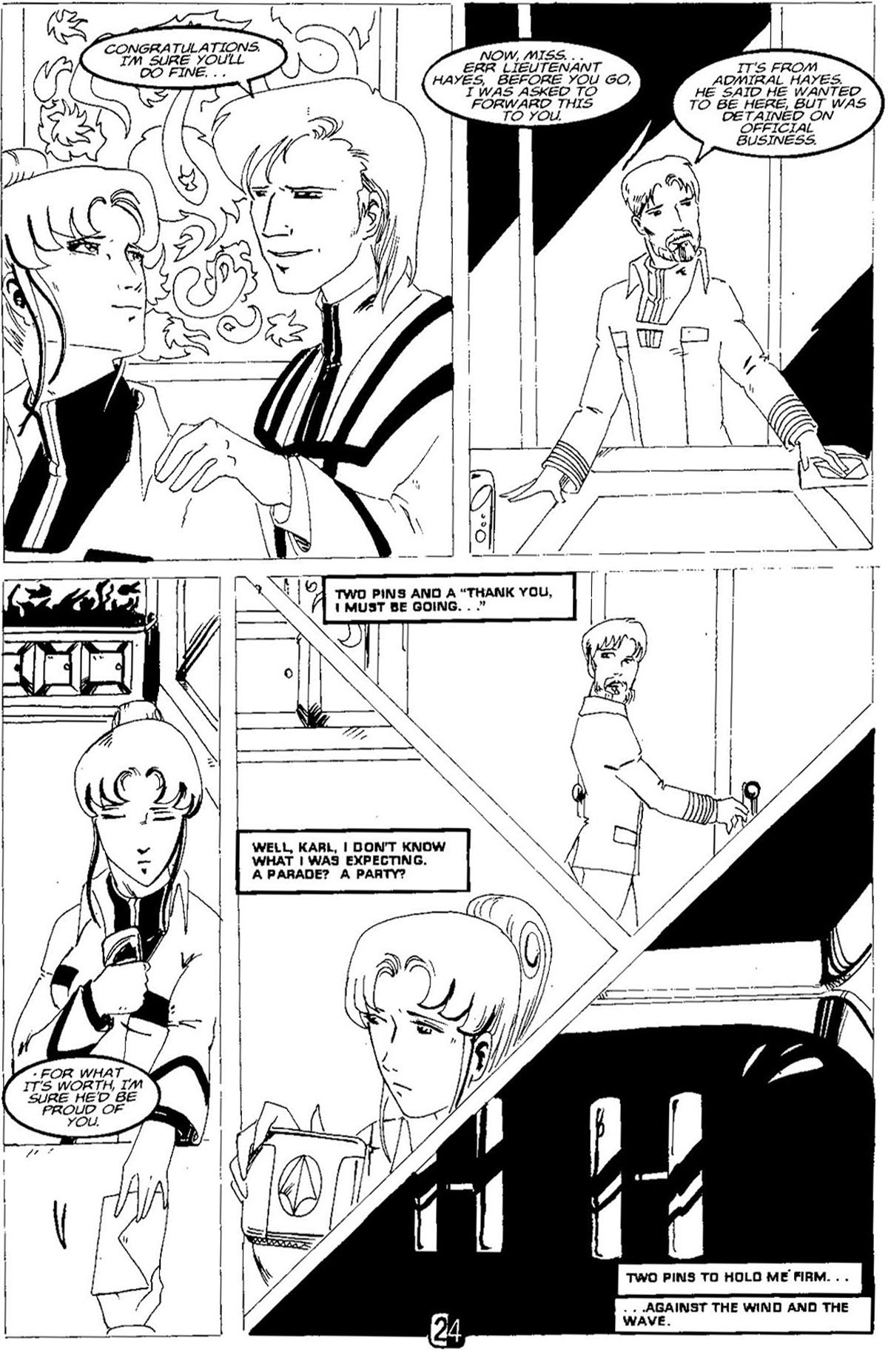 Read online Robotech Academy Blues comic -  Issue #5 - 32