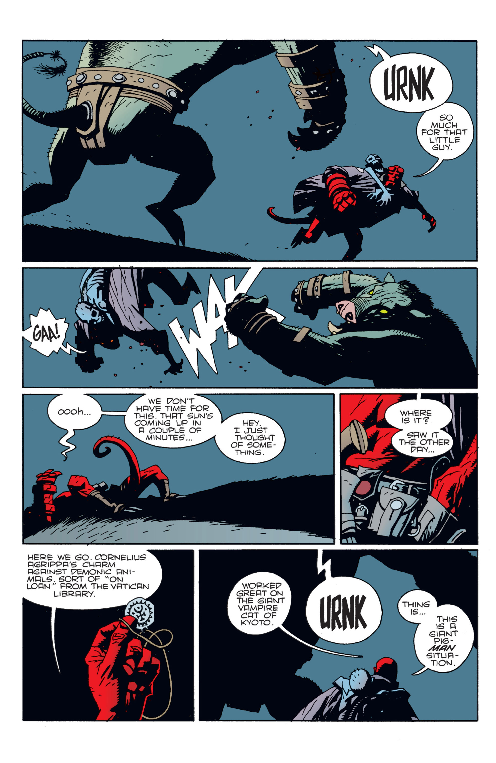 Read online Hellboy comic -  Issue #3 - 27