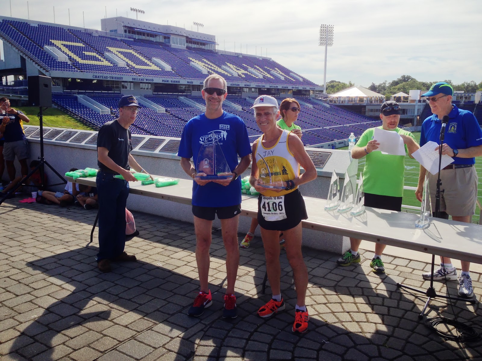Howard County Striders Racing Team Annapolis 10 Miler Results