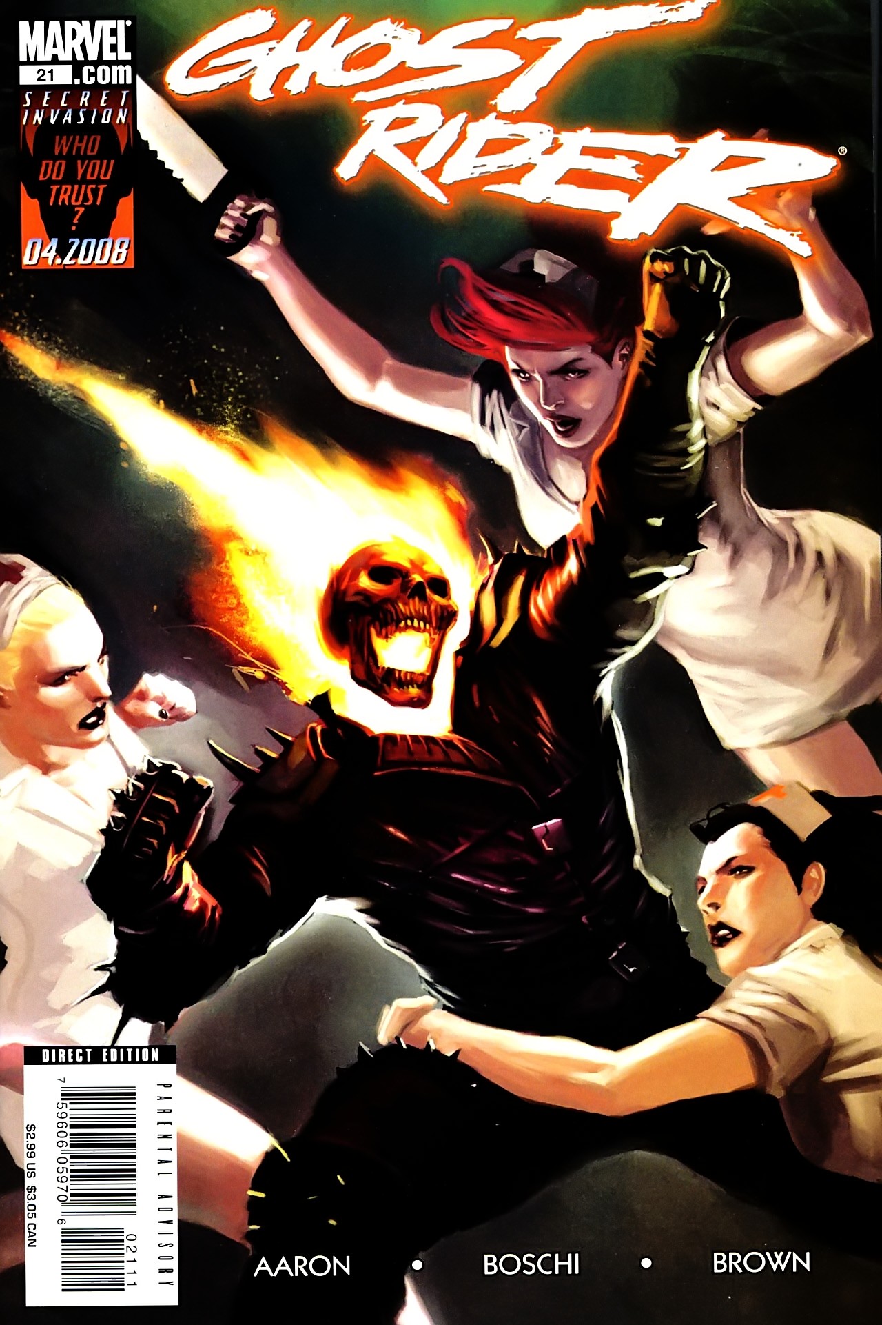 Read online Ghost Rider (2006) comic -  Issue #21 - 1
