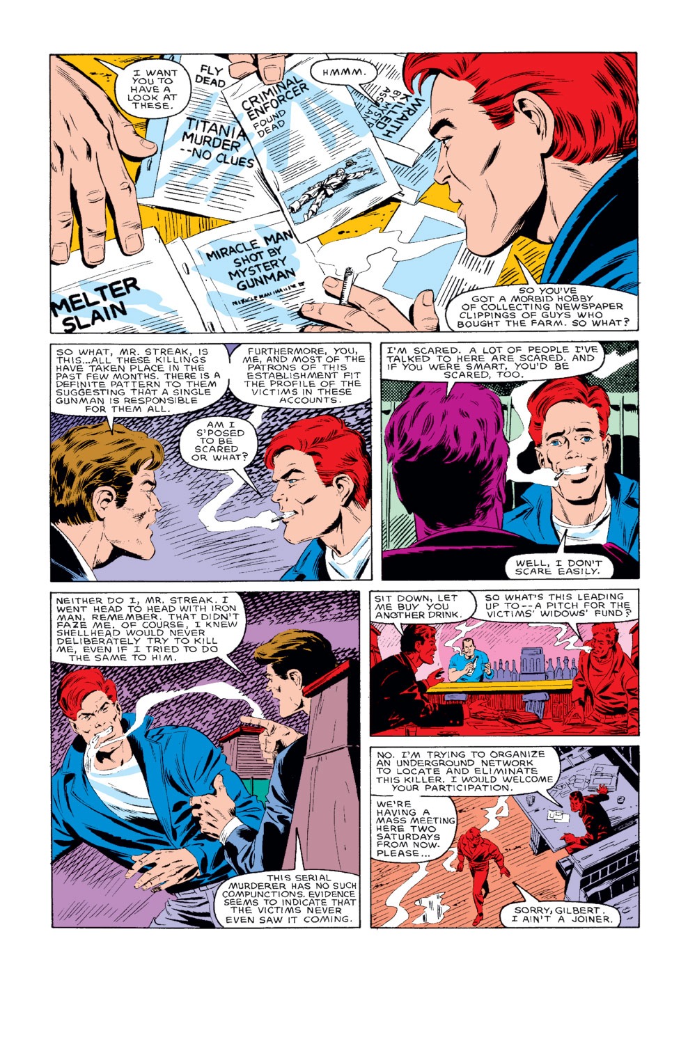 Read online Captain America (1968) comic -  Issue #318 - 10