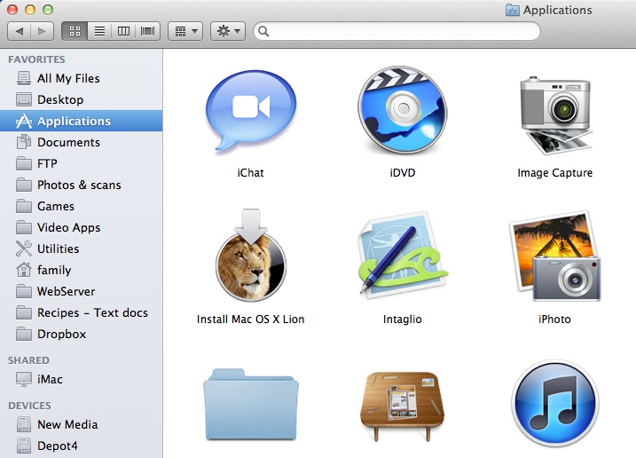 create mac os x lion install disk