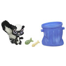 Littlest Pet Shop Collectible Pets Skunk (#641) Pet