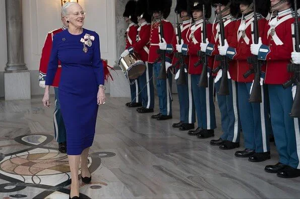Queen Margrethe received new ambassadors from Estonia, Cuba, Iran and Afghanistan at Amalienborg Palace