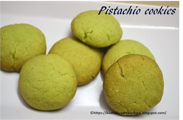PISTACHIO COOKIES - ONLY 3 INGREDIENTS( WITH VIDEO)