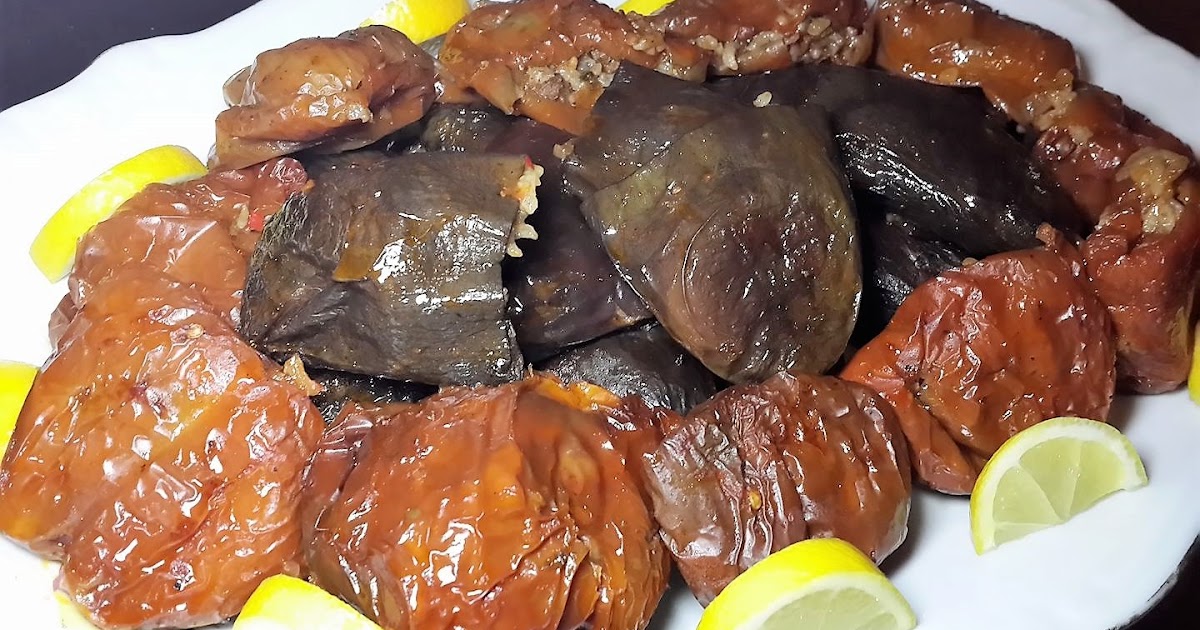 Kuru Patlıcan Biber Dolması,Etli Kuru Dolma Nasıl Yapılır. LUNTUĞ